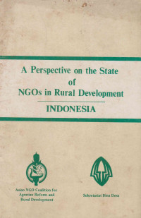 Image of A Perspective On The State Of NGOs In Rural Development