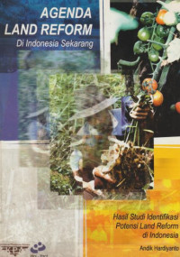 Image of Agenda Land Reform di Indonesia Sekarang