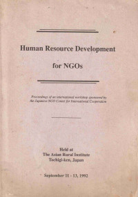Image of Human Resource Development For NGOs