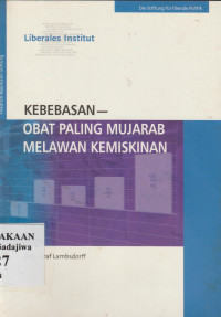Image of Kebebasan Obat Paling Mujarab Melawan Kemiskinan