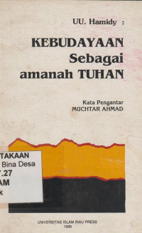 Image of Kebudayaan Sebagai Amanah Tuhan