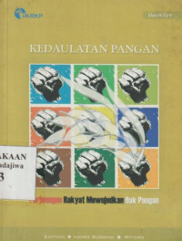 Image of Kedaulatan Pangan Perjuangan Rakyat Mewujudkan Hak Pangan