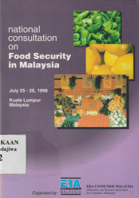 Image of National Consultation On Food Securitu In Malaysia
