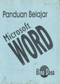 Image of Panduan Belajar Microsoft Word