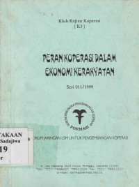 Image of Peran Koperasi Dalam Ekonomi Kerakyatan